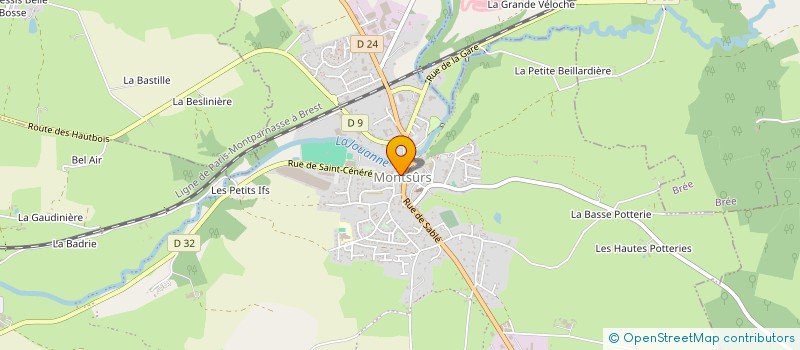 localisation de l'entreprise MONSIEUR MATTHIAS CAGNON à MONTSURS