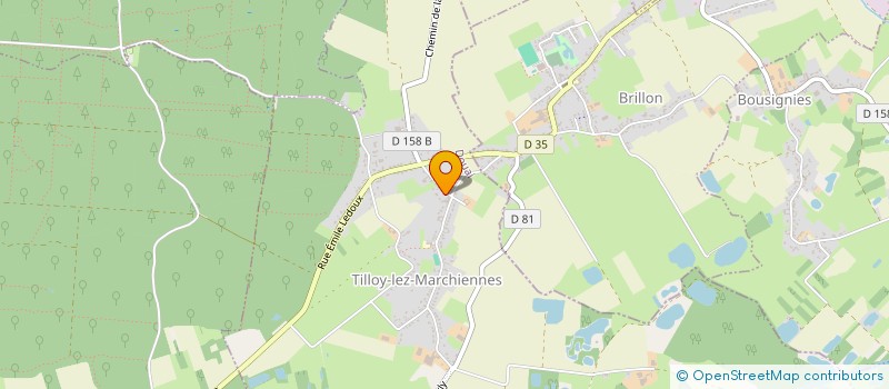 localisation de l'entreprise MONSIEUR MATTHIAS COGET à TILLOY-LEZ-MARCHIENNES