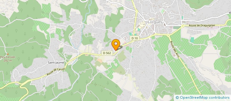 localisation de l'entreprise MONSIEUR MATTHIAS COLLOMP à LORGUES