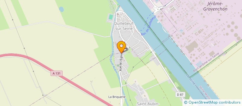 localisation de l'entreprise MONSIEUR MATTHIAS CROMBEZ  SAINT-AUBIN-SUR-QUILLEBEUF