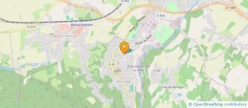 localisation de l'entreprise MONSIEUR MATTHIAS DA SILVA DUARTE  SILLANS