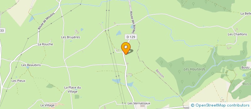 localisation de l'entreprise MONSIEUR MATTHIAS DE MARESCHAL  CRESSANGES