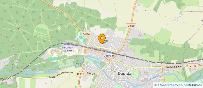 localisation de l'entreprise MONSIEUR MATTHIAS DELANNOY à DOURDAN