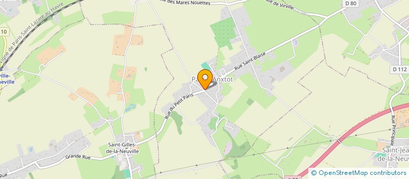 localisation de l'entreprise MONSIEUR MATTHIAS DUBOS  PARC-D'ANXTOT