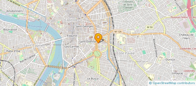 localisation de l'entreprise MONSIEUR MATTHIAS DUHAU à TOULOUSE
