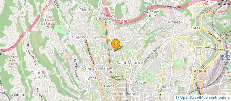 localisation de l'entreprise MONSIEUR MATTHIAS DURAND à NICE