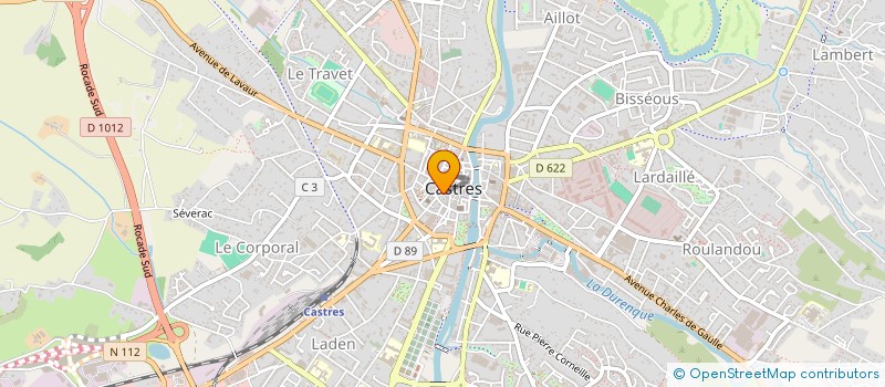 localisation de l'entreprise MONSIEUR MATTHIAS DURANTON  CASTRES