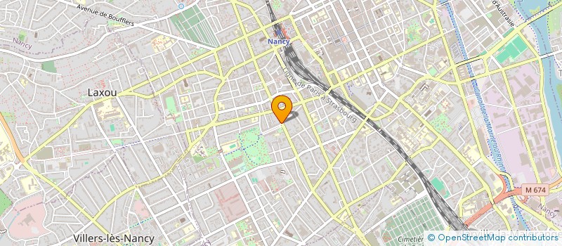 localisation de l'entreprise MONSIEUR MATTHIAS EHRENFELD  NANCY