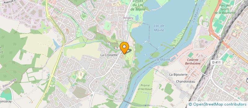 localisation de l'entreprise MONSIEUR MATTHIAS EYER  BOUCHEMAINE