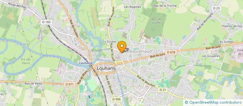 localisation de l'entreprise MONSIEUR MATTHIAS FAHL à LOUHANS