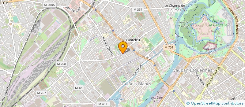localisation de l'entreprise MONSIEUR MATTHIAS FALL à LILLE