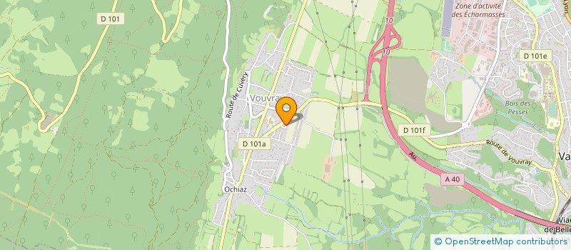 localisation de l'entreprise MONSIEUR MATTHIAS FONTAINE  VALSERHONE