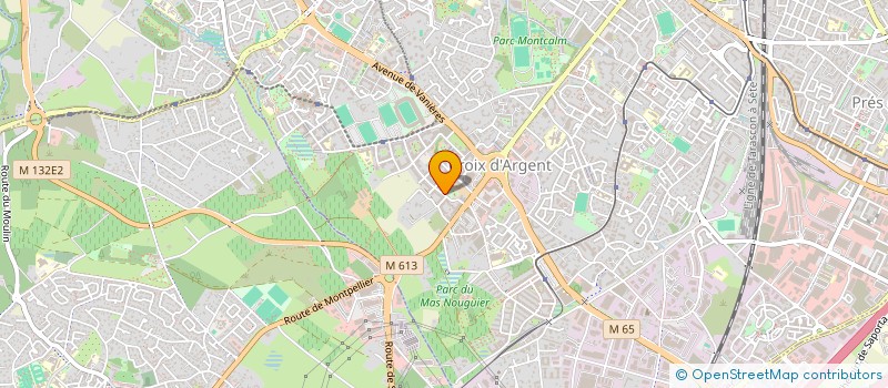 localisation de l'entreprise MONSIEUR MATTHIAS GIANNICI à MONTPELLIER