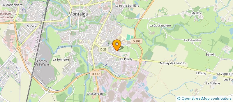 localisation de l'entreprise MONSIEUR MATTHIAS GIRARDEAU--BOURMAUD à MONTAIGU-VENDEE