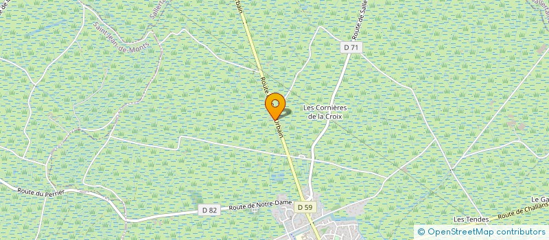 localisation de l'entreprise MONSIEUR MATTHIAS GIRAULT  LE PERRIER