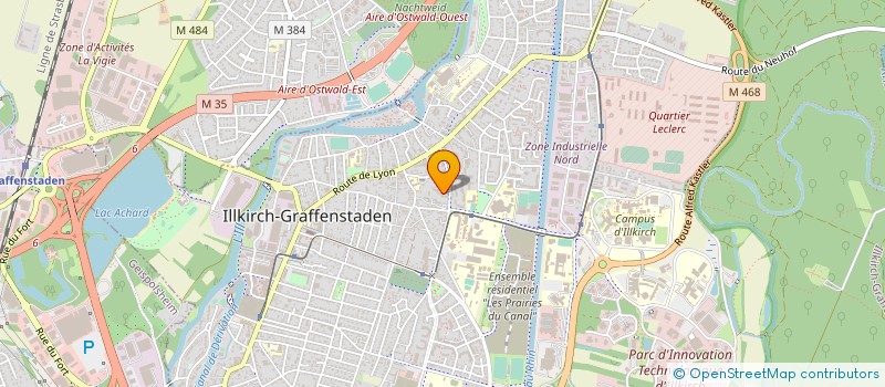 localisation de l'entreprise MONSIEUR MATTHIAS GROSSHANS  MUHLBACH-SUR-BRUCHE