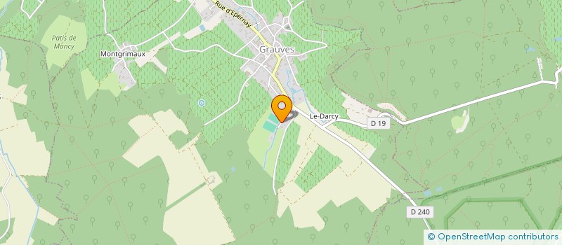 localisation de l'entreprise MONSIEUR MATTHIAS GUYON  GRAUVES