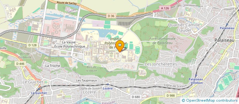 localisation de l'entreprise MONSIEUR MATTHIAS HASLER  PALAISEAU