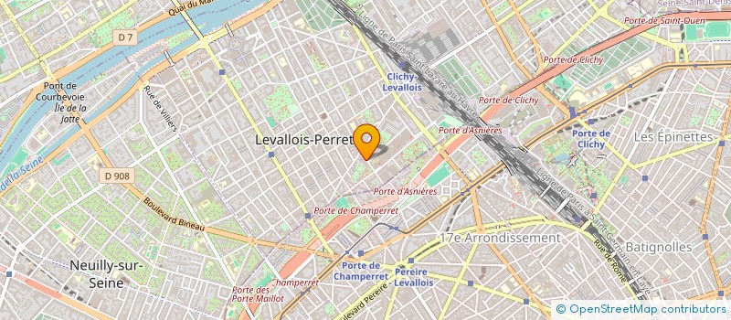 localisation de l'entreprise MONSIEUR MATTHIAS HEKIMYAN à LEVALLOIS-PERRET