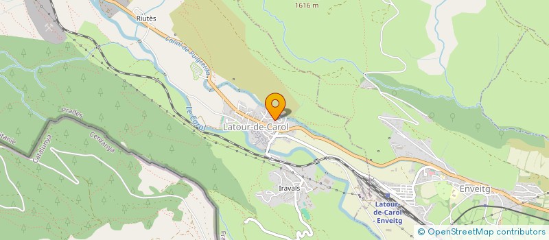 localisation de l'entreprise MONSIEUR MATTHIAS HERNANDEZ  LATOUR DE CAROL