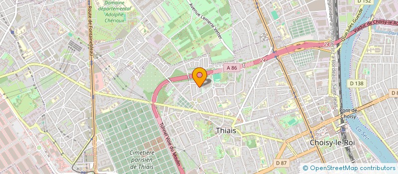 localisation de l'entreprise MONSIEUR MATTHIAS HUBERSCHWILLER à THIAIS
