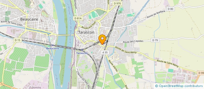 localisation de l'entreprise MONSIEUR MATTHIAS LAINE  TARASCON