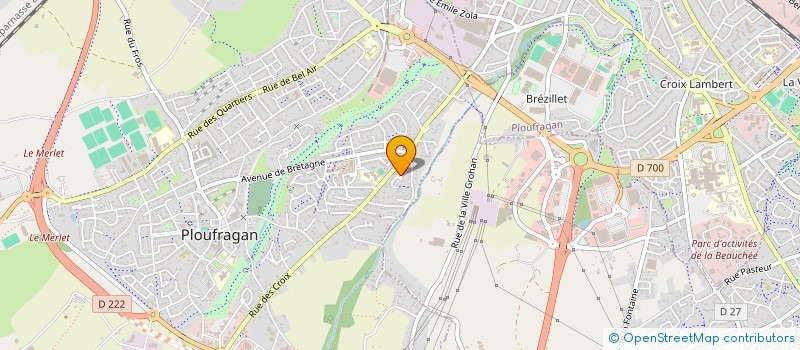 localisation de l'entreprise MONSIEUR MATTHIAS LECHAT  PLOUFRAGAN