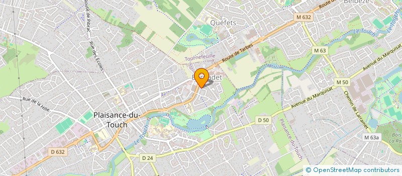 localisation de l'entreprise MONSIEUR MATTHIAS LOTTIN  PLAISANCE-DU-TOUCH