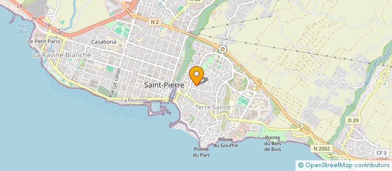 localisation de l'entreprise MONSIEUR MATTHIAS MAATOUG à SAINT-PIERRE