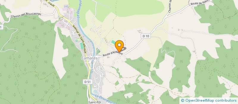 localisation de l'entreprise MONSIEUR MATTHIAS MALADRY  GISSAC