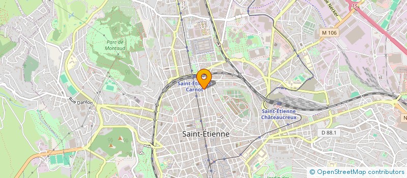 localisation de l'entreprise MONSIEUR MATTHIAS MARCO  SAINT-ETIENNE