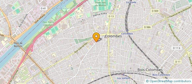 localisation de l'entreprise MONSIEUR MATTHIAS MARIE-LOUISE  COLOMBES