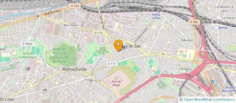 localisation de l'entreprise MONSIEUR MATTHIAS MARTINAT à NOISY-LE-SEC