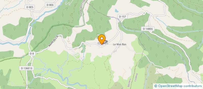 localisation de l'entreprise MONSIEUR MATTHIAS MESCHONAT à LUNAS