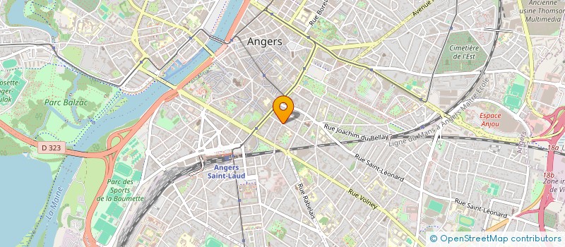 localisation de l'entreprise MONSIEUR MATTHIAS MICHEL à ANGERS