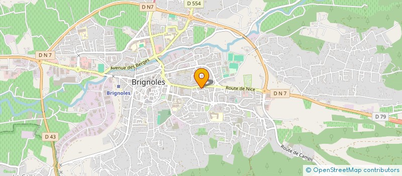 localisation de l'entreprise MONSIEUR MATTHIAS MOMBOISSE à BRIGNOLES
