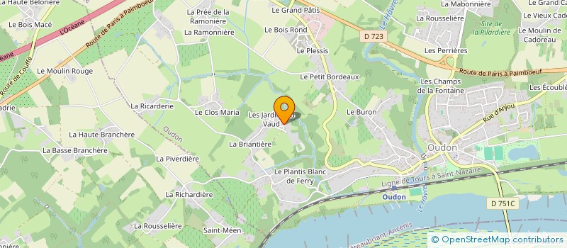 localisation de l'entreprise MONSIEUR MATTHIAS MORENO à OUDON