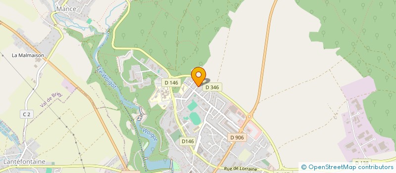 localisation de l'entreprise MONSIEUR MATTHIAS PAJER  VAL DE BRIEY