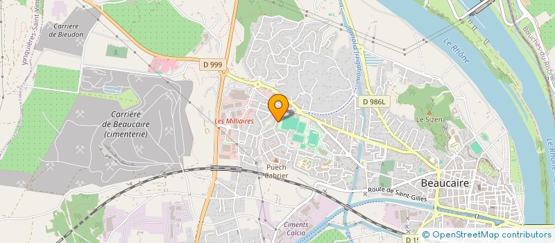 localisation de l'entreprise MONSIEUR MATTHIAS PEDRO  BEAUCAIRE