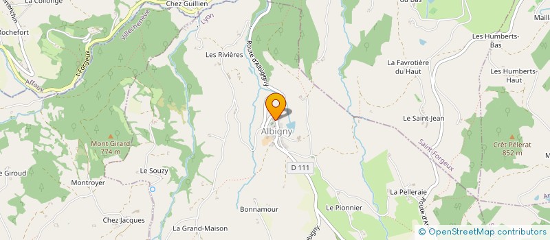 localisation de l'entreprise MONSIEUR MATTHIAS PEMSING  MONTROTTIER