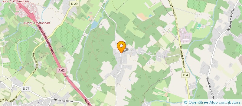 localisation de l'entreprise MONSIEUR MATTHIAS PEYRONNE  CASTELNAU-D'ESTRETEFONDS