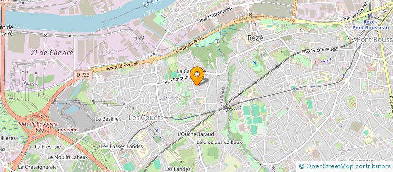 localisation de l'entreprise MONSIEUR MATTHIAS PROD'HOMME  BOUGUENAIS