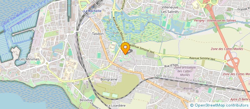 localisation de l'entreprise MONSIEUR MATTHIAS QUERE  LA ROCHELLE