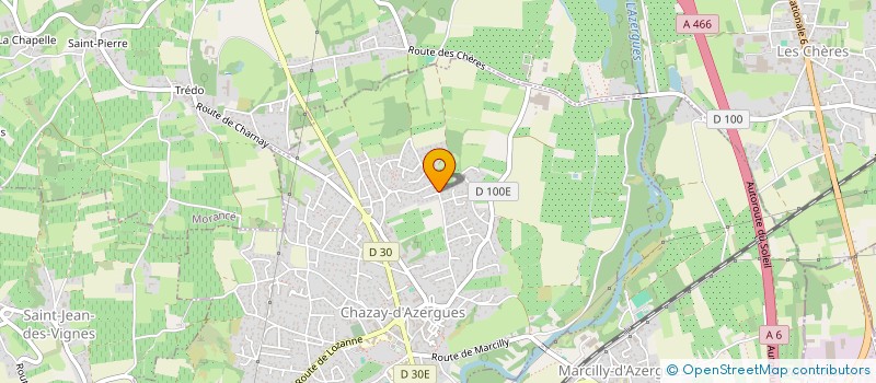 localisation de l'entreprise MONSIEUR MATTHIAS RAPICANO à CHAZAY-D'AZERGUES