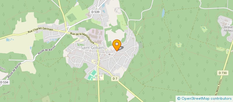 localisation de l'entreprise MONSIEUR MATTHIAS RAZAFINARIVO  SAINT-GOBAIN