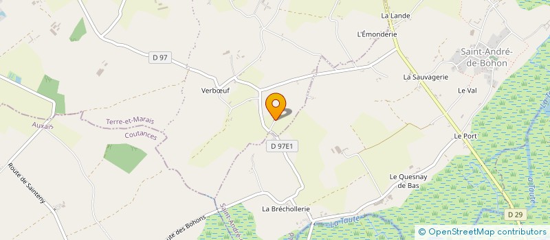 localisation de l'entreprise MONSIEUR MATTHIAS RENEE  TERRE-ET-MARAIS