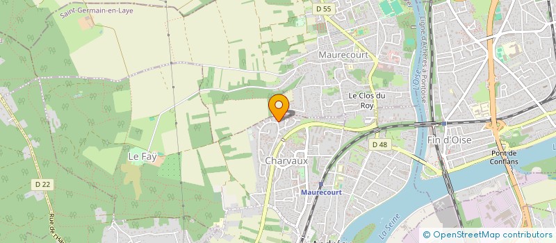 localisation de l'entreprise MONSIEUR MATTHIAS REVEL  ANDRESY