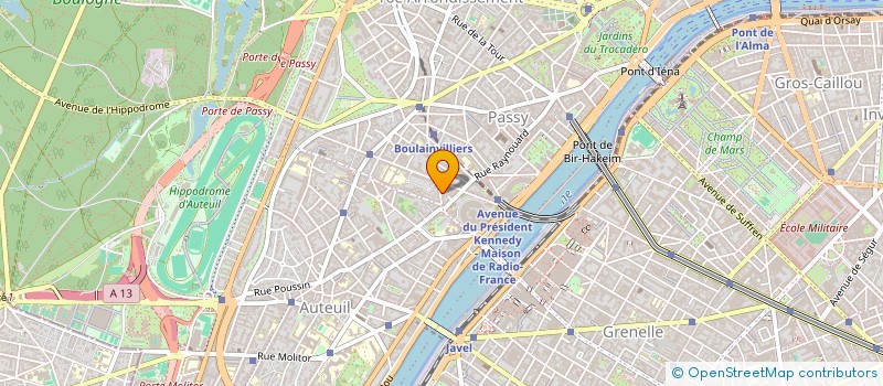 localisation de l'entreprise MONSIEUR MATTHIAS RIAH THELENE  PARIS