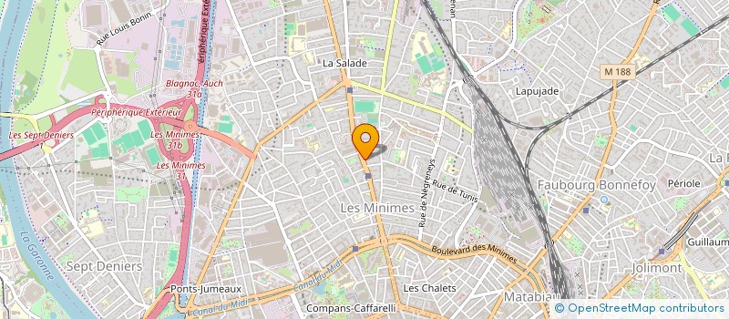 localisation de l'entreprise MONSIEUR MATTHIAS RICCIO à TOULOUSE
