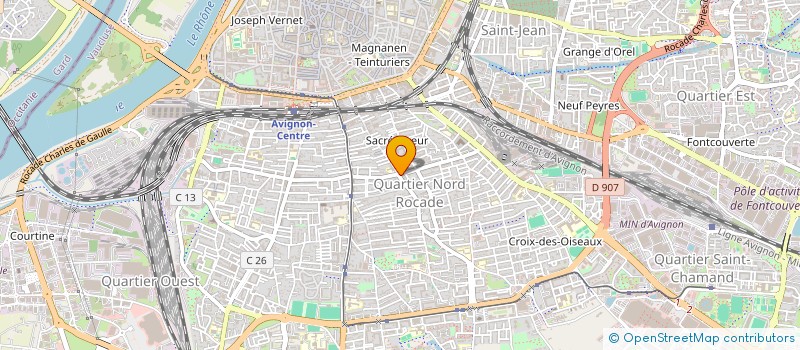 localisation de l'entreprise MONSIEUR MATTHIAS RINGENBACH  AVIGNON